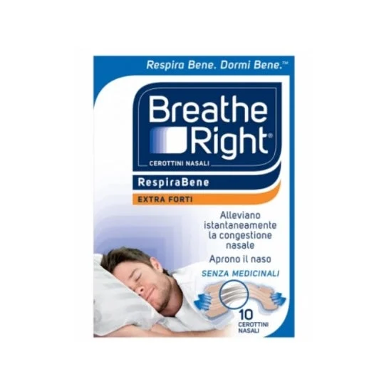 Breathe Right Cerotti Nasali Extra Forti 10 Unità
