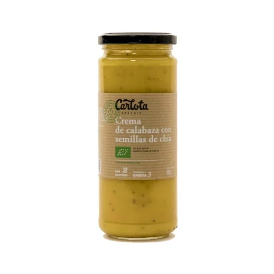 Carlota Organic Crema di zucca Chia Bio 450g