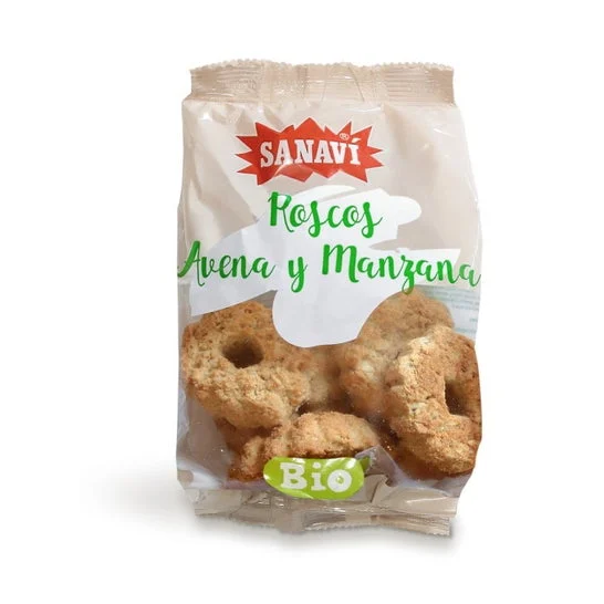 Sanavi Organic Oatmeal Apple Doughnut Bio 150g