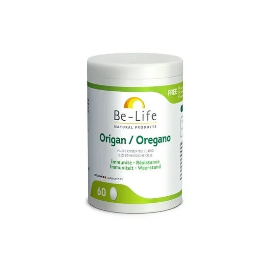 Be-Life Organic Oregano 60 caps