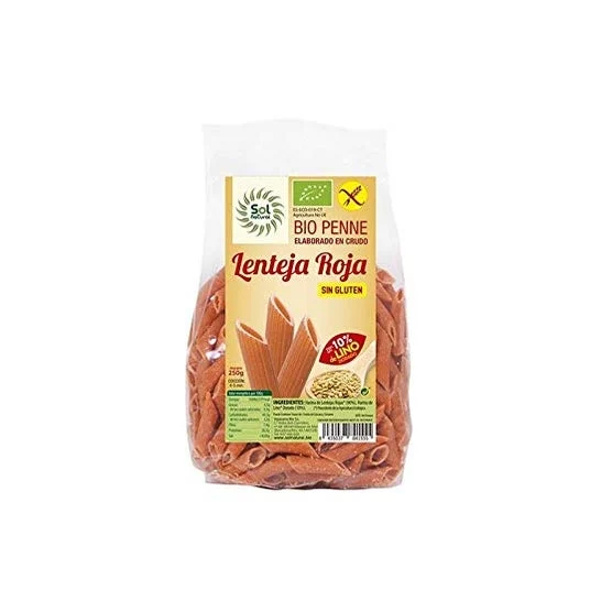Solnatural Maccheroni Lenticchie rosse Lin S/G 250g