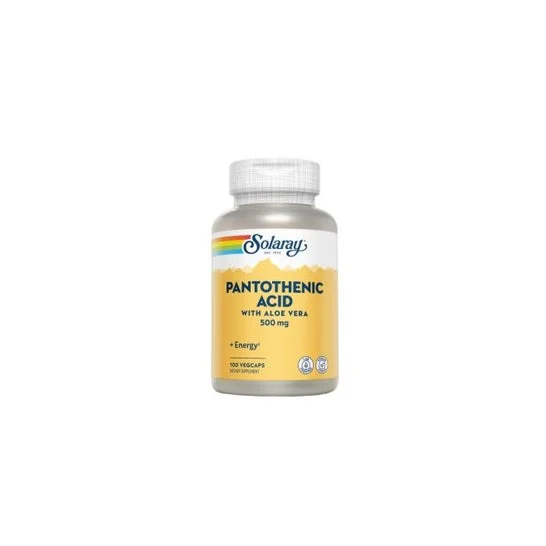Acido pantotenico Solaray 500mg 100 capsule