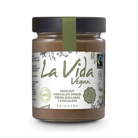 La Vida Vegan Crema di cacao alla nocciola Bio Vegan 600g