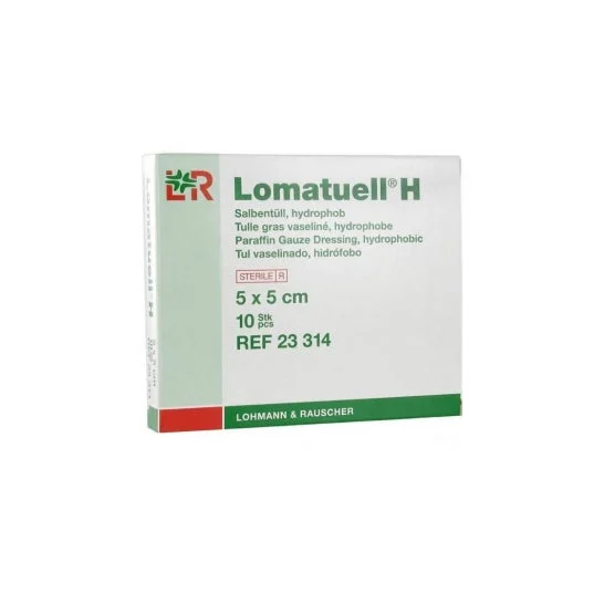 Lohmann Lomatuell H Tulle Gras 5 X 5 x 5 Cm Box of 10