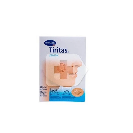 Tiritas™ plastica tondo 20 pz