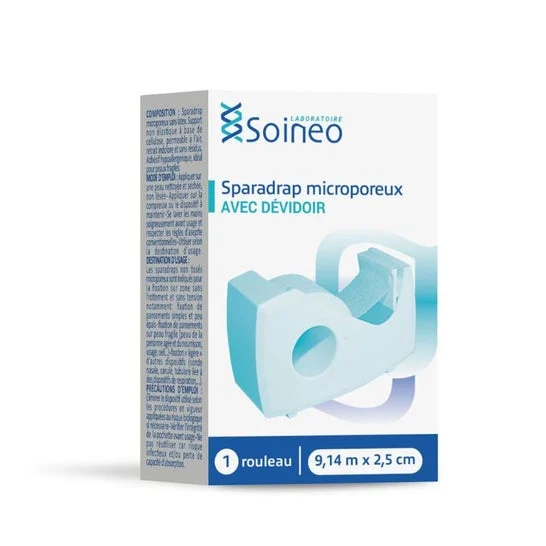 Soineo Spugna Microporosa Sparadrapro 14mx2,5cm