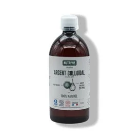 Nutrivie Aquasilice Colloidal 20 Ppm 100% naturale 1000ml