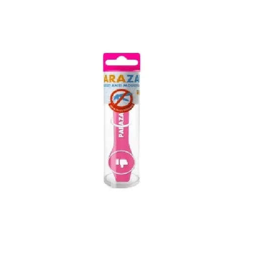 Axamed Parazap Pulsera Repelente de Mosquitos Rosa 1ud