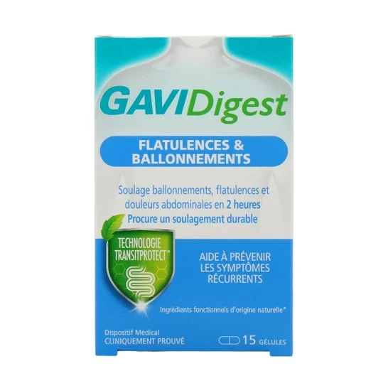 GAVIDigest Flatulencias & Hinchazón 15caps