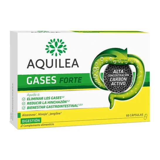 Aquilea Gases Forte Charcoal 60caps