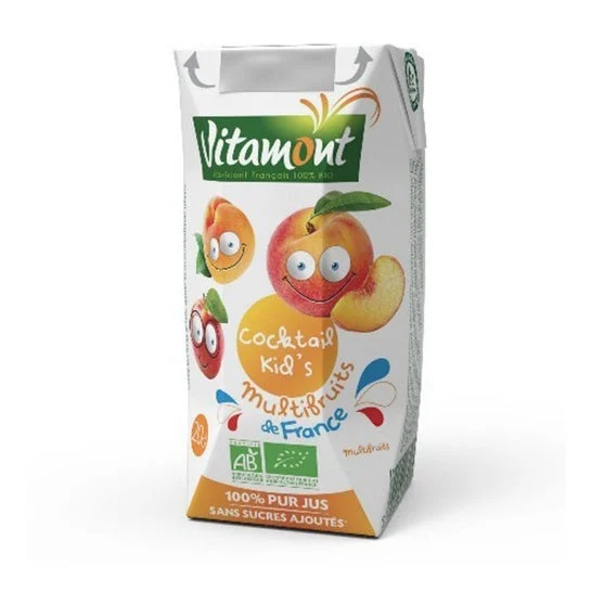 Vitamont Succo Multifruit Bio Senza Zucchero 6x200ml
