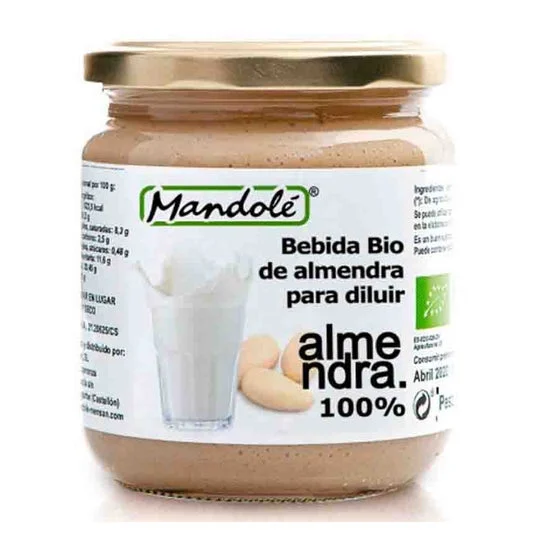 Mandole Crema di Mandorle Latte Eco 325g