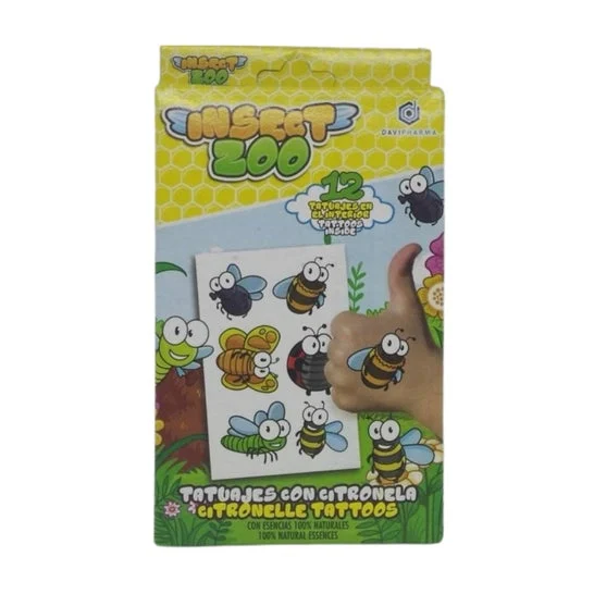 Davipharma Tatuaggi Box Citronella Insetto Zoo