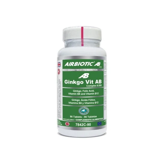 Airbiotic Ginkgo-vit Ab Complex 6.000 90 Tabletas