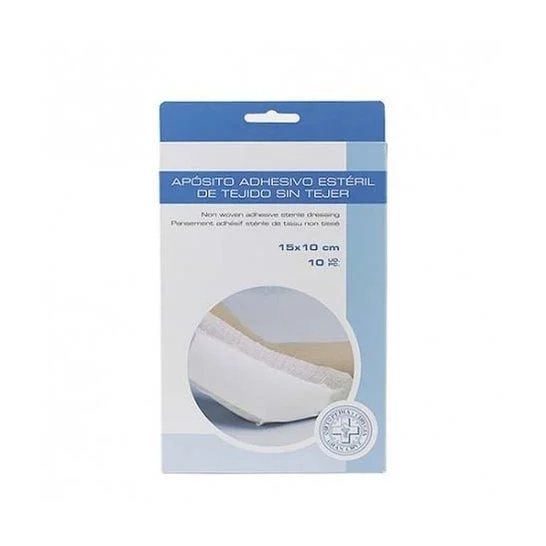 Gran Cruz Medicazioni Adesive TNT 15x10cm 10 Unità