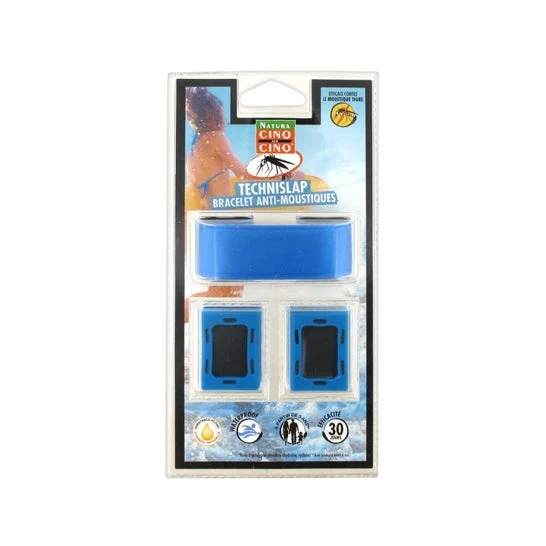 Cinq Sur Cinq Pulsera Anti-Mosquitos Azul 1ud