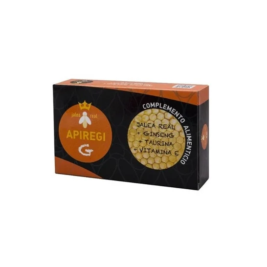 Artesania Agricola Apiregi G Geleia Real + Ginseng 20 Ampolas