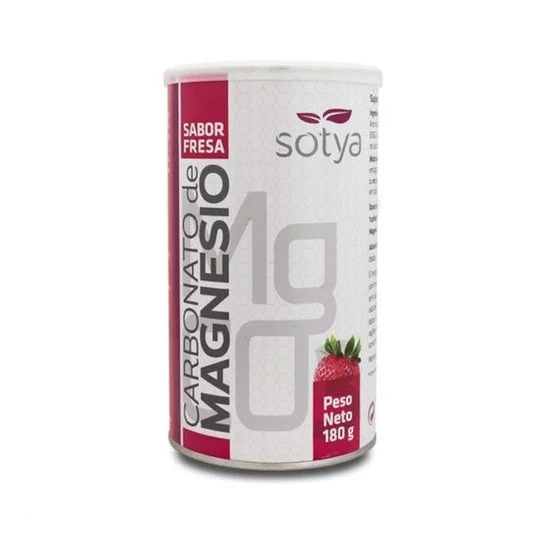 Sotya carbonato di magnesio fragola 180g