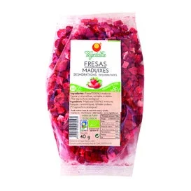 Vegetalia Strawberry Chunks Freeze Dried Bio 40g