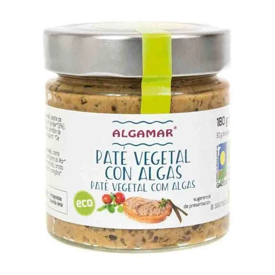 Patè di alghe biologiche Algamar 180g