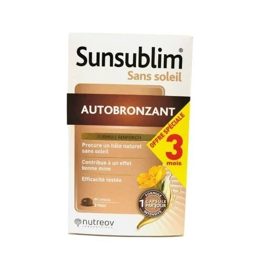 Nutreov Sunsublim Autoabbronzante Ultra 3x28caps
