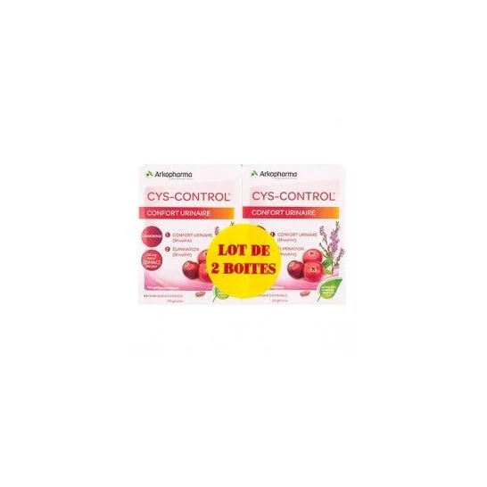 Arkopharma Cys Control Medical 20 X2Capsules