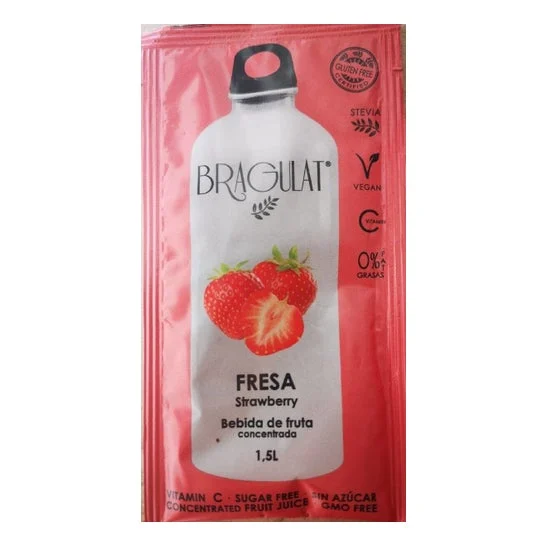 Bragulat bevanda solubile alla fragola 9gx15uds