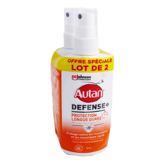 Autan Pack Defensa Protección Larga Duración Spray 2x100ml