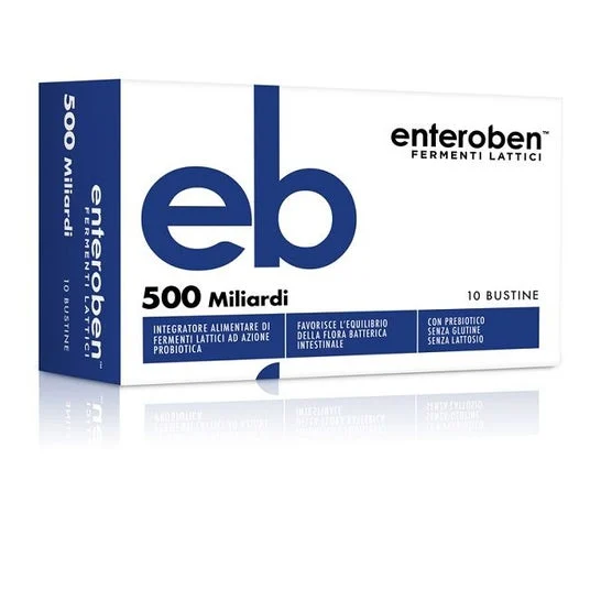 Enteroben 500 Miliardi 10 Bustine