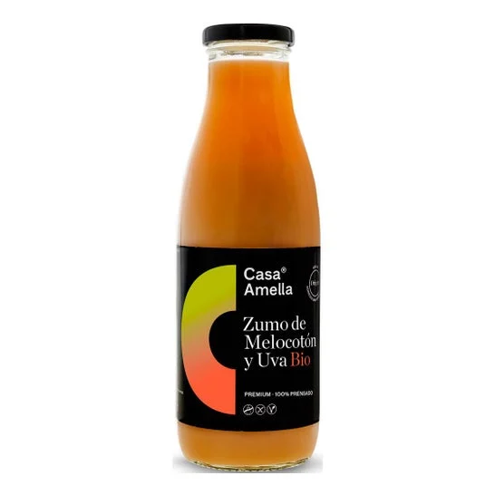 Casa Amella Succo di pesca e uva biologico senza glutine 750ml
