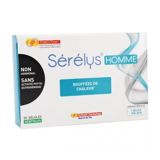 Sérélys Uomo Vampate Calore 30caps