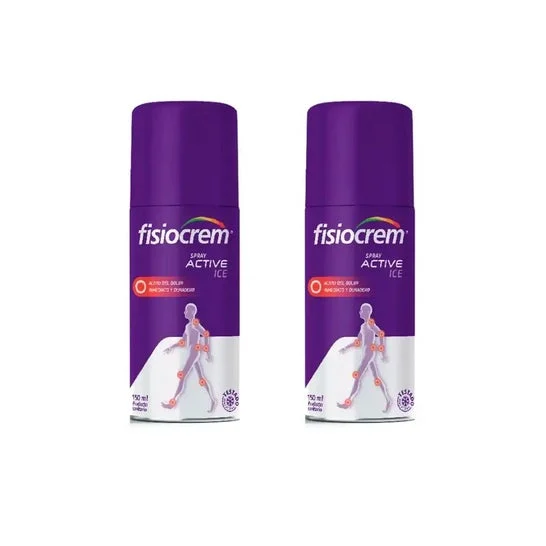 Fisiocrem Pack Spray Active Ice 2x150ml