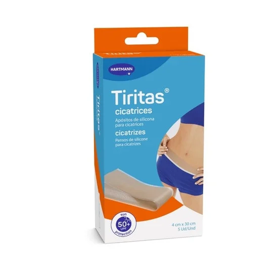 Tiritas Cicatrices 4x30cm Formato Tira 5uds
