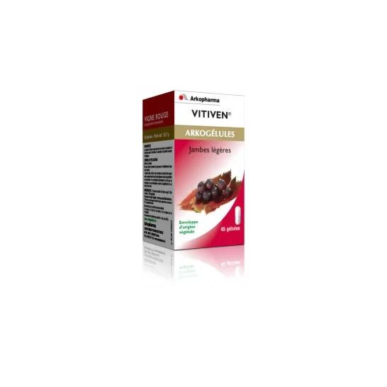 Arkogelules rosso vite rosso Glules Bottiglia di 45