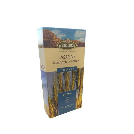 Bio Idea Lasagne Piatto di Lasagne di grano bianco 250g