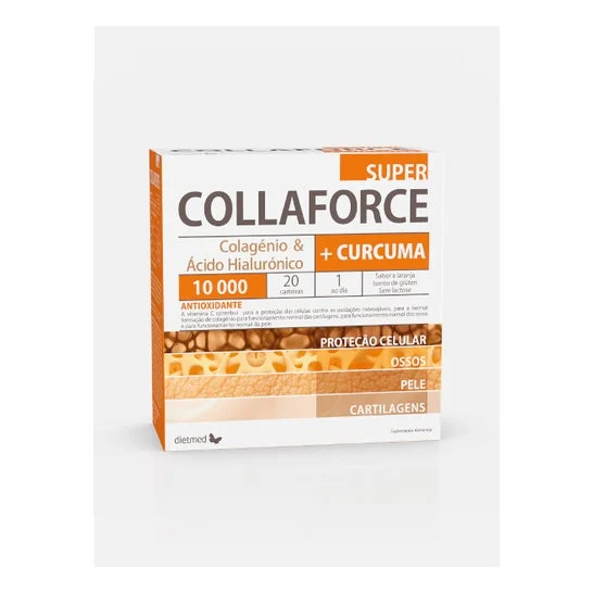 Dietmed Super Collaforce + Curcuma 20 buste di curcuma