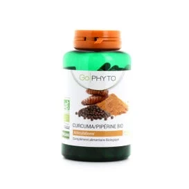 Go Phyto Turmeric Pipererine Organic 200 Capsule