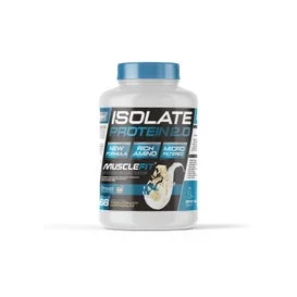 MuscleFit ISOLATE Protein CFM Creación de Músculo Sabor Chocolate Blanco 2kg