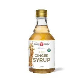 The Ginger Party Fiji Ginger Syrup Bio Organic 237ml