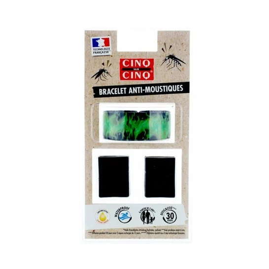 Cinq Sur Cinq Pulsera Anti-Mosquitos Graffiti 1ud