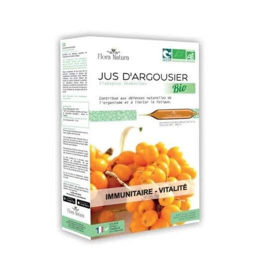 Flora Natura Zumo de Espino Amarillo Bio 20x15ml