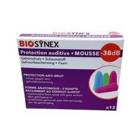Tappi per le orecchie in schiuma Biosynex 6 paia