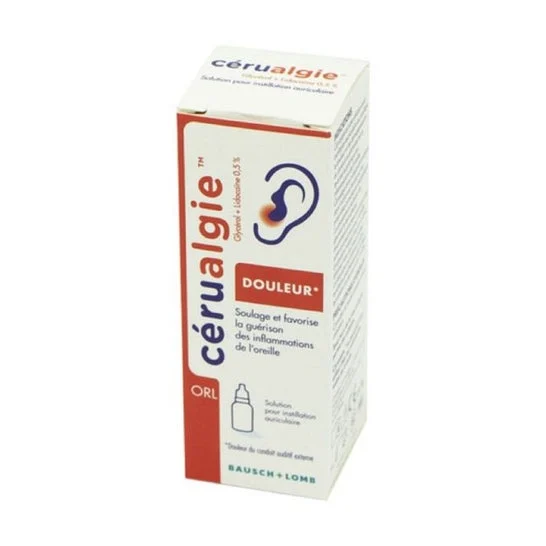 Bausch & Lomb Cerualgie Ear Acheche Drops 7ml