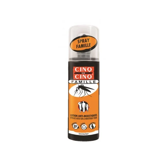 Cinq Sur Cinq Sur Cinq famiglia Anti-Mosquito Lotion Control Spray 100 Ml