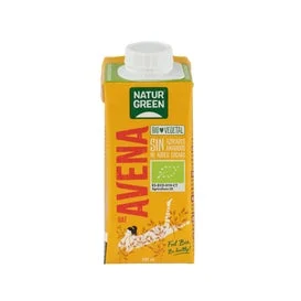 Bevanda Naturgreen di farina d'avena biologica con calcio 200 ml