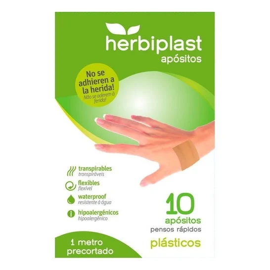 Herbiplast Medicazioni in Plastica 10 Unità