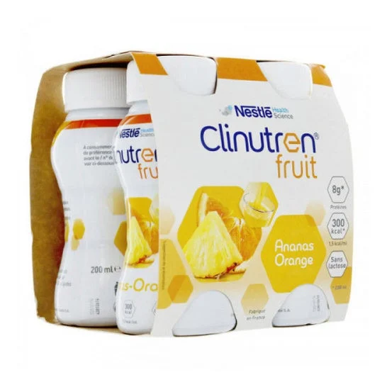 Clinutren frutta Piña Naranja 4x200ml