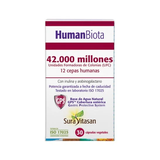 Sura Vitasan Human Biota Probiotic 30caps