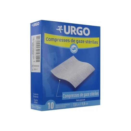 Urgo Tamponi sterili 7,5x7,5x10cm