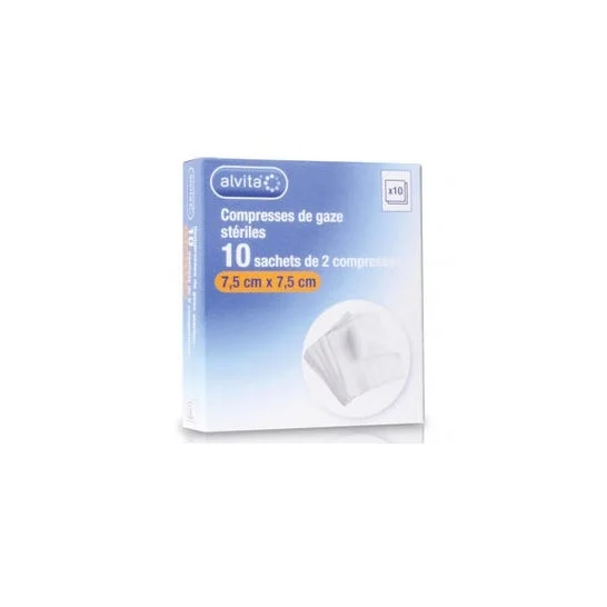 Alvita Compressa Sterile Non Tessuto 25x2 10x10 Unità
